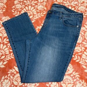 Old Navy Women's Boyfriend Straight Leg Blue Jeans